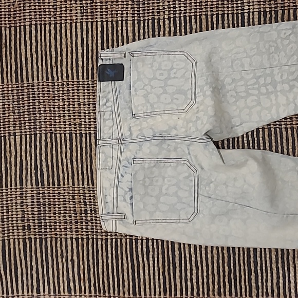 ONE TEASPOON ZIGGY FLARE LEOPARD ANIMAL PRINT JEANS - Picture 9 of 10